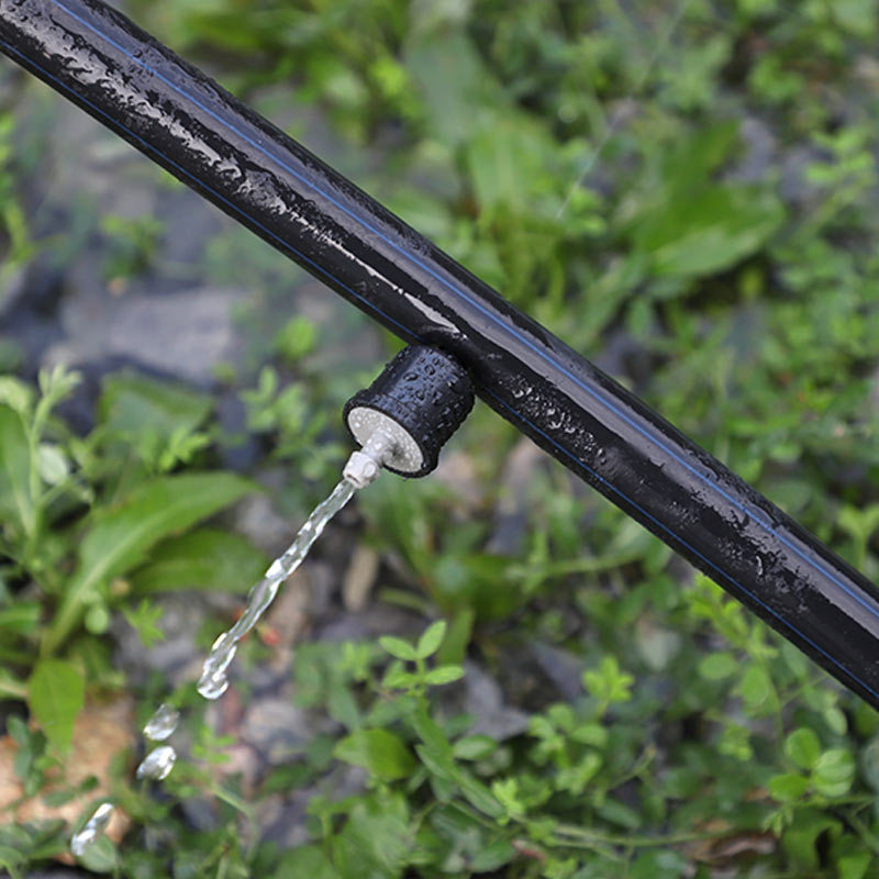 Estabilizador de flujo de lluvia gris goteo tubo de PE sistema de equipos de riego de jardín directo sin impuestos