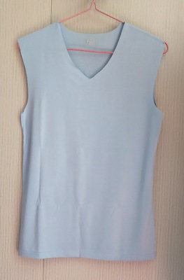 man vest No trace Borneol T-shirt summer Solid Spring and summer V-neck Broad shoulders motion ventilation Base coat