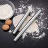 304 stainless steel rolling pin large, medium, small and small rolling noodles, household kitchen baking artifact wholesale, wholesale