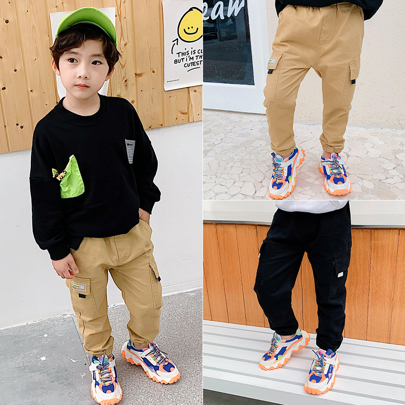 Boys casual pants 2020 spring and autumn...