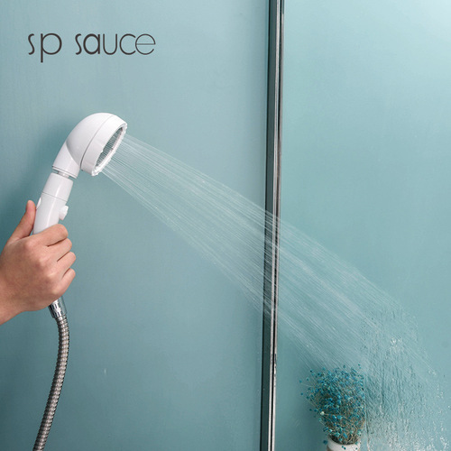 360° rotating 3-speed adjustable pressurized shower handheld shower head water-saving shower shower slim shower head