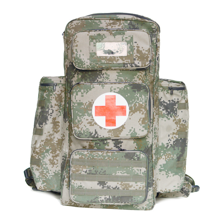 战术医疗背包户外80升大容量迷彩多功能包户外登山野外露营救生包