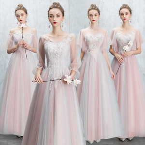 Evening Dresses cocktail party banquet dress vestido de banquete de cóctel Bridesmaid dress long fairy Bridesmaid Dress small dress dress dress