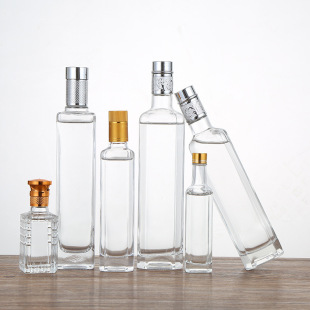 Wholesale glass oil bottle 50ml125ml250ml500ml750ml top grade glass olive flaxseed walnut oil bottle