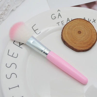 Yiwu Cosmetic brush tool Foundation Double color Brush beginner Drum Cosmetic brush Makeup barrel Tube brush