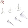 Earrings stainless steel, 3-14mm