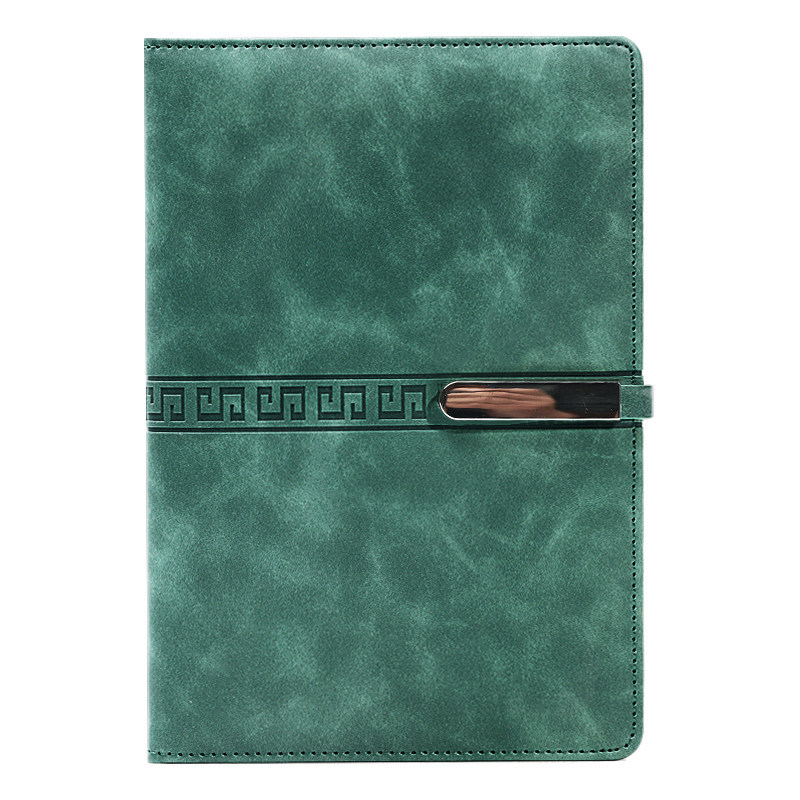 A5 비즈니스 느슨한 잎 책 흡입 버클 노트북 사무실 문구 사무실 회의 모조 가죽 간단한 메모장 공장 가격