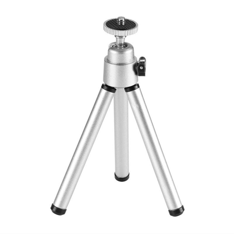Mini Universal Tripod for Projector/Phone/Camera, 6.0 mm Mount, Foldable & Bendable Legs