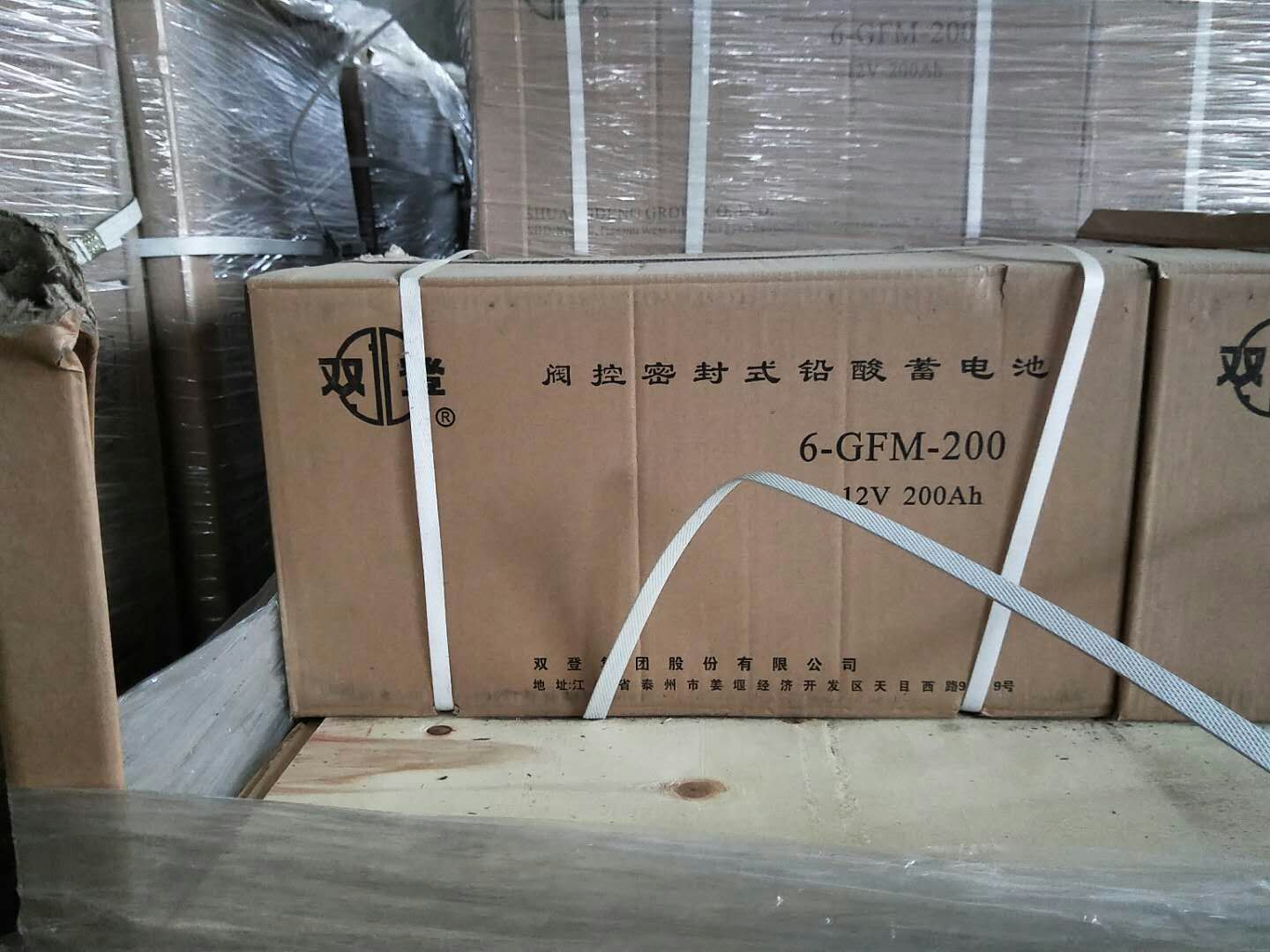 双登狭长式蓄电池6-FMX-100A 铅酸免维护12V100Ah 质保三年