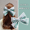 Japanese big hairgrip with bow, hair accessory, hairpins, internet celebrity