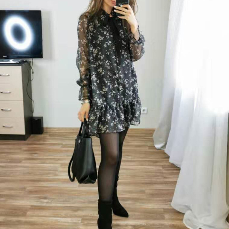 Chiffon Dress Image 8