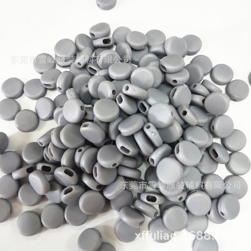 厂家供应口罩绳扣 单孔绳扣 双孔绳扣 束扣 量大从优