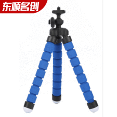 海綿八爪魚三腳架章魚桌面手機支架單反相機便攜懶人自拍直播器