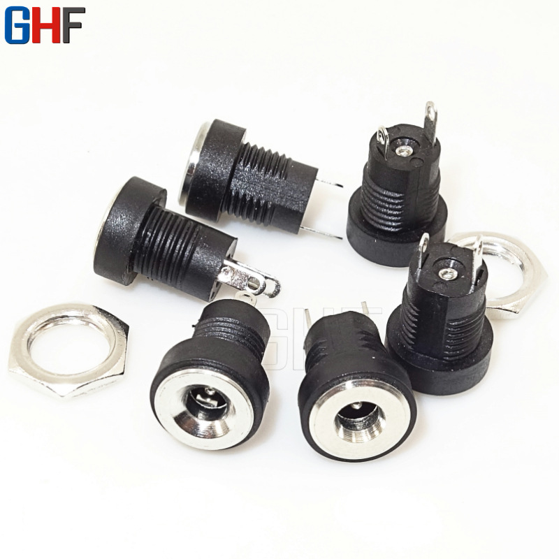 纳米喷雾补水仪蒸脸器DC电源插座DC-022B小孔 3.5 1.35 8mm 母座