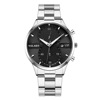 Quartz calendar, watch for leisure stainless steel, 2020, Aliexpress