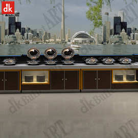 酒店餐厅自助餐台多高   自助餐台图片及尺寸   自助餐台设备制作