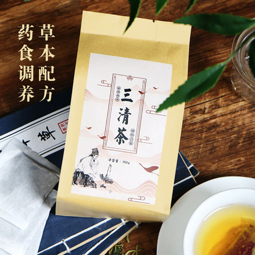 Sanqing tea, fresh tea, fat sea mulberry leaf, patchouli scented Houttuynia cordata tea, lily dried mint leaf, honeysuckle tea, hair replacement
