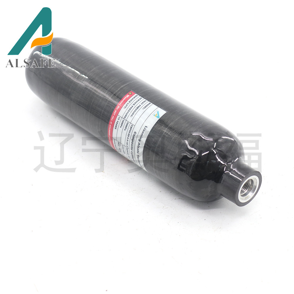 【奥斯福】厂家批发0.8L 小碳纤维瓶缠绕气瓶工业碳纤维复合气瓶