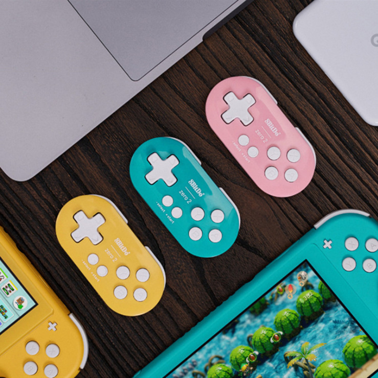 8bitdo eight-bit Hall Zero2 wireless Bluetooth Mini small handle mobile phone computer drawing NS game handle