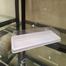 四川吸塑定制加工廠 一次性透明吸塑帶蓋帶長方形糕點 烘焙包裝盒