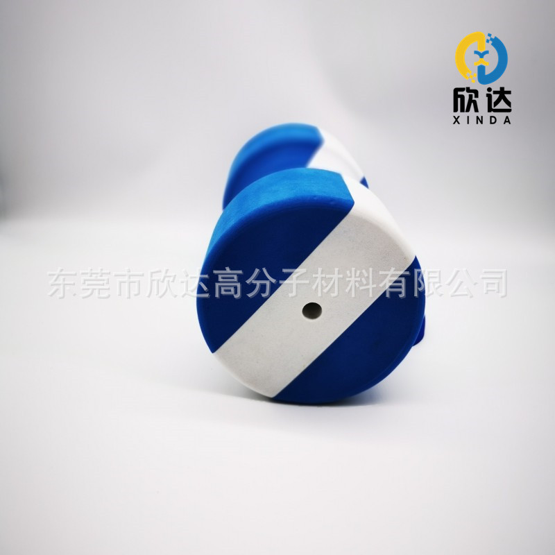 eva头枕定制加工 泡绵异形打磨热压加工 水上哑铃漂浮EVA哑铃