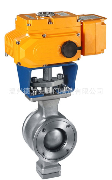 气动V型调节球阀  不锈钢球阀厂家 法兰球阀 调节球阀制造商