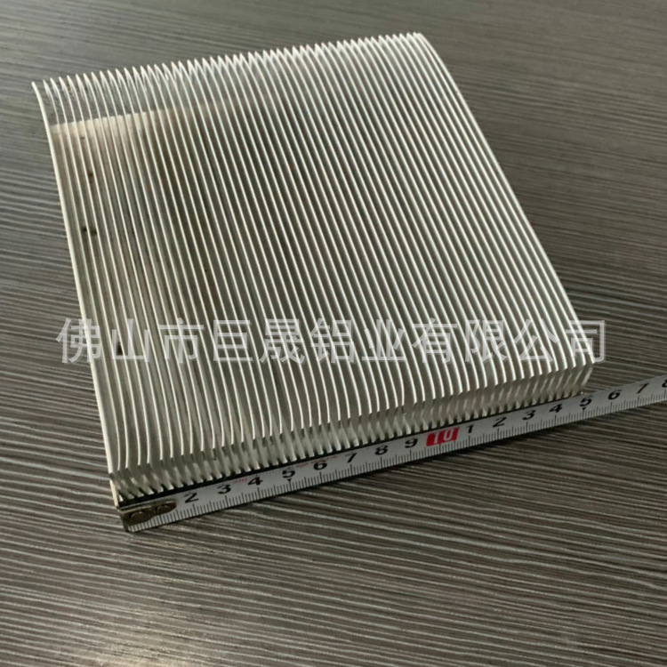 大功率平面梳子型材 高功率路灯线路板散热器 加高密齿梳形散热器