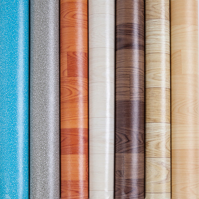 Pvc塑料地板处理品地板革残次品PVC二级品工程地板革贴纸|ms