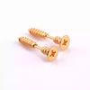 Screw stainless steel, earrings, funny accessory, piercing, European style, halloween