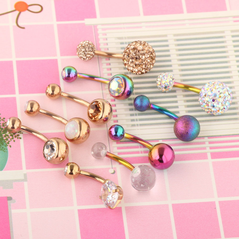 Labret piercing jewelry detail image