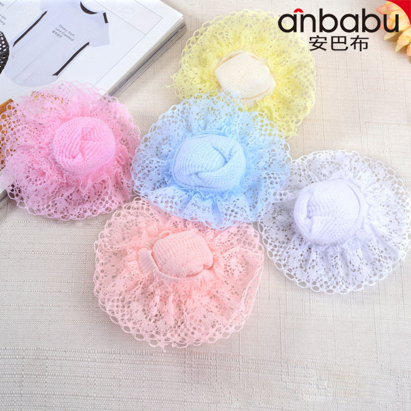 A003夏季薄款中小女童网眼透气花边儿童丝袜蕾丝纯色春秋袜子乐园