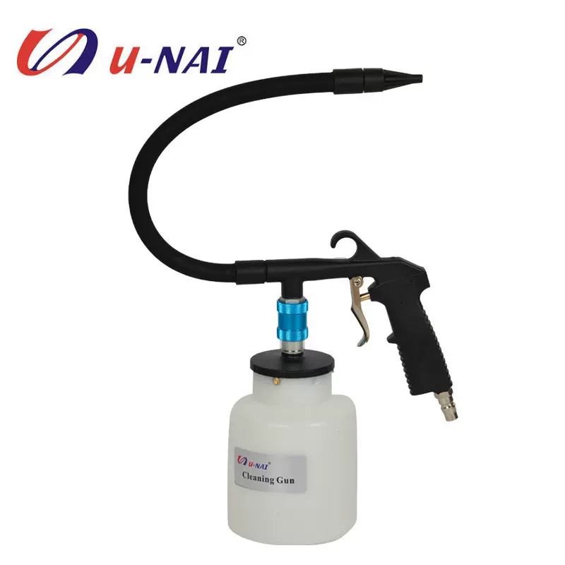 UN-806U万向清洗枪 易操作塑料洗车枪 车门座椅地毯顶棚清洁枪