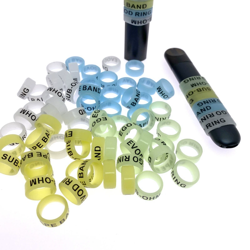 Удочка Силиконовое кольцо 13 мм подходит для пяти поколений Phantom Ночная апертура Бабочка нож нескользящее кольцо ФЛУОРЕСЦЕНТНОЕ Силиконовое кольцо Рогатка