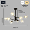 Scandinavian modern and minimalistic creative ceiling lamp for living room for bedroom, Nordic style, internet celebrity