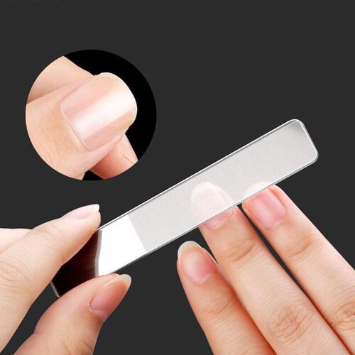 Factory direct sales nano glass nail file transparent crystal manicure polishing strip nail polishing strip tool