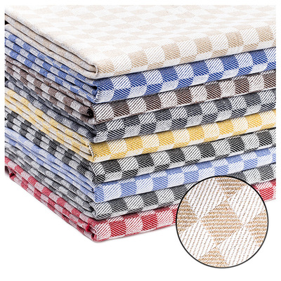 新款 棉麻條紋布料色織提花面料麻布家紡箱包鞋材手袋抱枕禮盒布