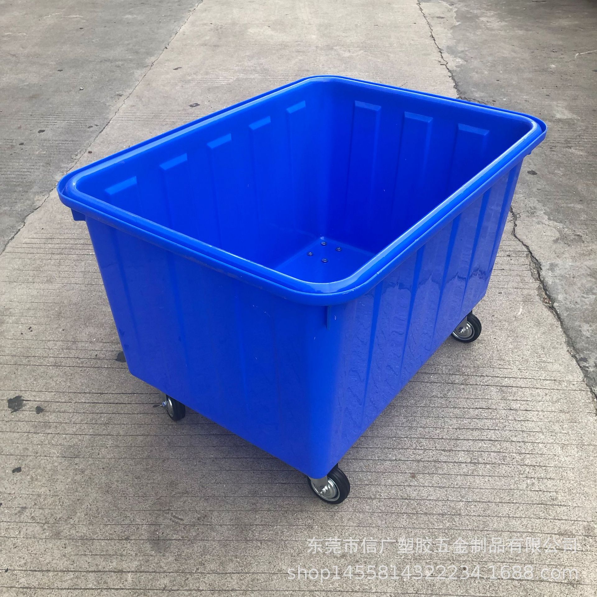 厂家直销300L塑胶K方箱 牛筋料养殖储蓄水箱 防晒防紫外线周转箱