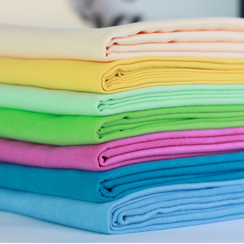 荣超喷织厂生供应超细纤维双面绒擦拭布/清洁布/除尘布面料