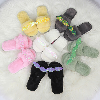 children Cotton slippers new pattern Autumn and winter lovely keep warm baby Home indoor men and women keep warm Maomao slipper
