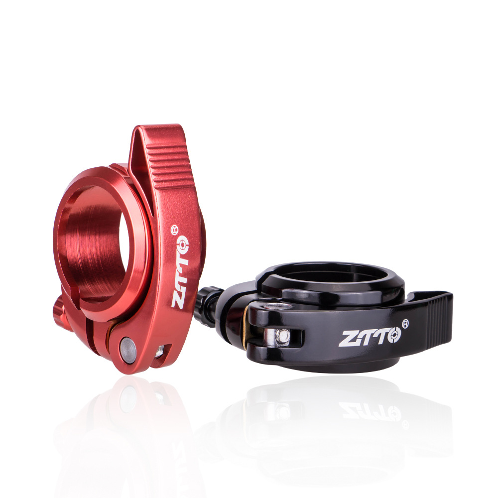 Clip de tubo de asiento de bicicleta ZTTO 39.8mm Clip de tubo de asiento plegable 40.8mm Clip de asiento Accesorios de reparación y modificación