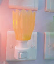 義烏地攤貨源批發塑料小夜燈 現代LED簡約兒童床頭喂奶小夜燈