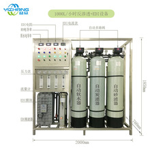15年厂家供应反渗透纯水机二级逆渗透EDI超纯水设备全国安装