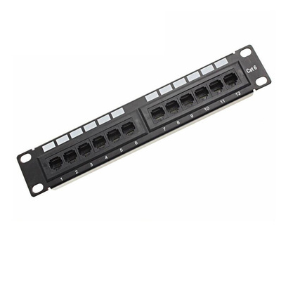 Manufactor Direct selling network Gigabit MDF Unshielded MDF Six 12 Port Patch Panel