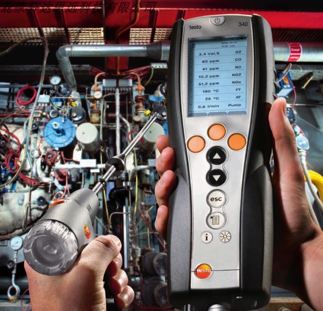 德国testo340德图340烟气分析仪测试检测手持式烟道气体工业排放