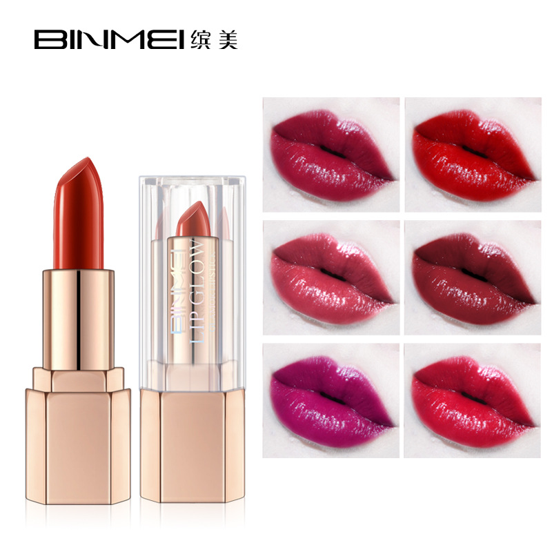 缤美跨境热卖口红哑光滋润保湿持久防水不易沾杯唇膏抖音引流同款|ru