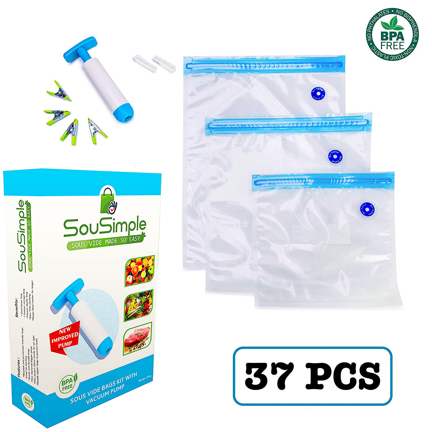 Sous vide bag kit (1)