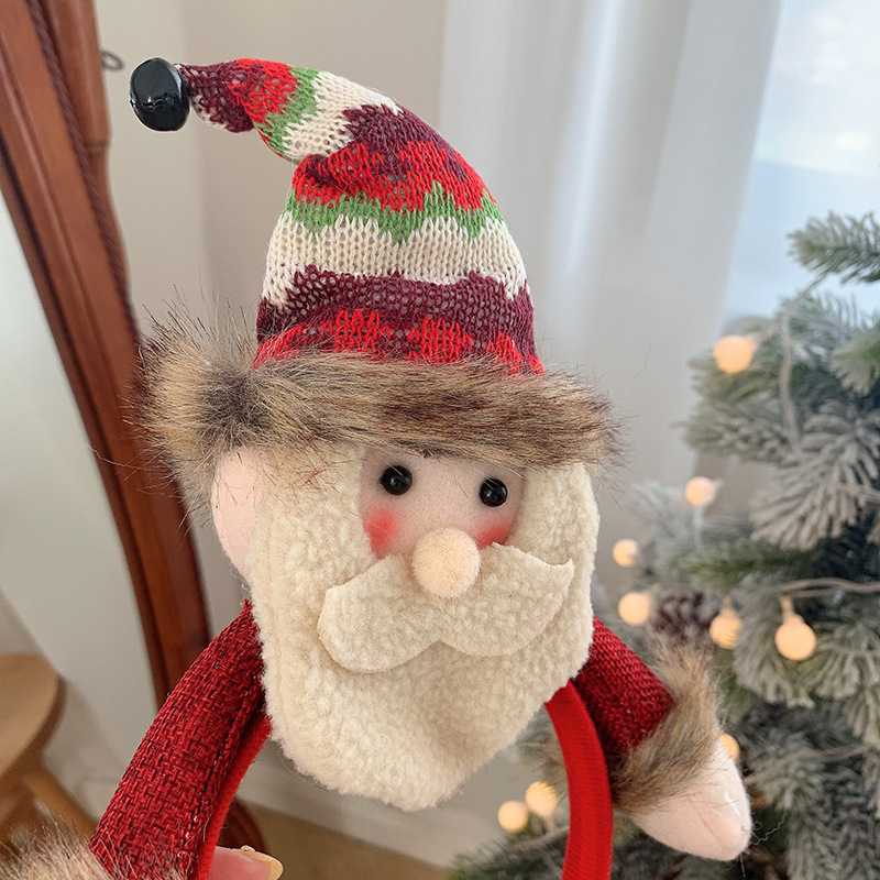 Hair Band Classification Christmas Cute Santa Claus Nonwoven Party Costume Props