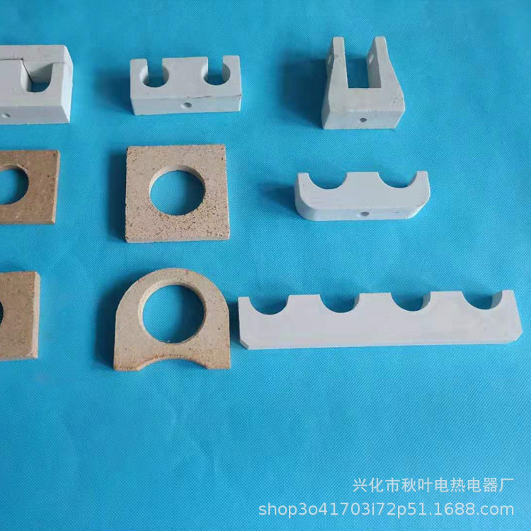 钢化炉瓷夹 钢化炉陶瓷配件 2槽瓷夹 4槽瓷夹 广东钢化炉瓷夹