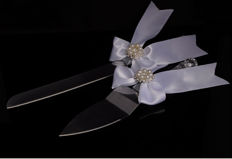 Wedding products: Western-style creative wedding flower basket rings, pillowcase set, sign-in book, sign-in pen, wine glass, knife and spatula, 6-piece set of wedding supplies detail image 8