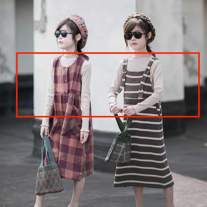 Camisa de fondo para niñas 2020 Otoño Nuevo estilo coreano medio y grande para niños de otoño elástico Camiseta de manga larga de todo partido superior interior